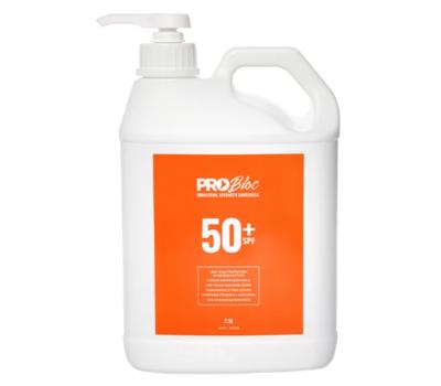 image of Pro Bloc SPF50+ Sunscreen (2.5L) Pump Bottle
