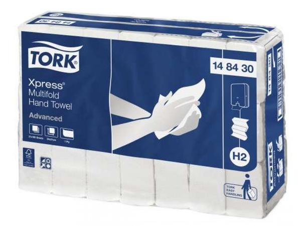 product image for Tork H2 Advanced Xpress Hand Towel 1 Ply 148430, Carton of 21