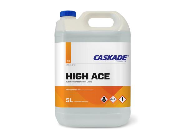 product image for Caskade High Ace Auto Glass Dishwash (5L)