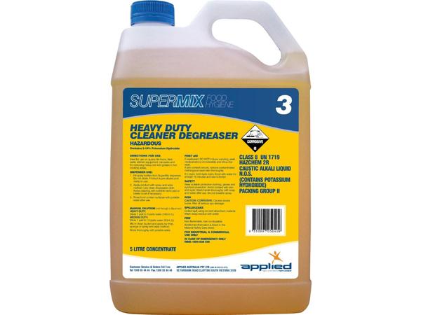 product image for Supermix 3 - Hd Cleaner / Degreaser 5L
