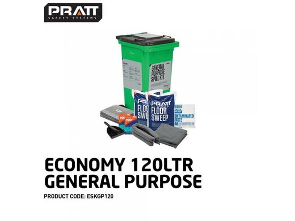 product image for PRATT ECONOMY 120LTR GENERAL PURPOSE SPILL KIT- GREY LID