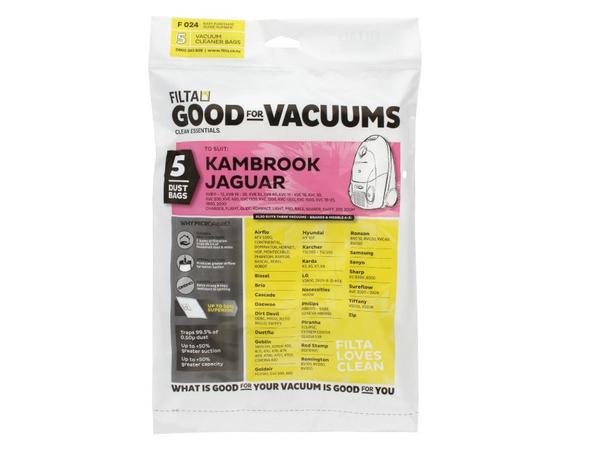 product image for Kambrook Jaguar/Cascade Vac Bags (5pk) F024