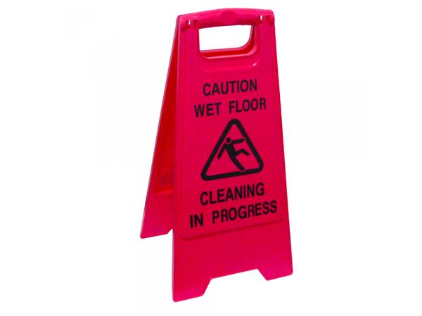 product image for Cleaning In Progress Sign (Pink)