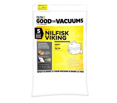 image of Nilfisk Viking Vac Bags (5pk) C012