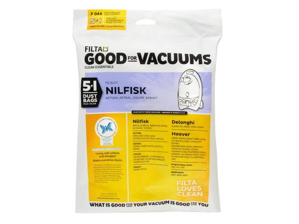 product image for Nilfisk Sprint gm100 Vac Bags (5pk) F044