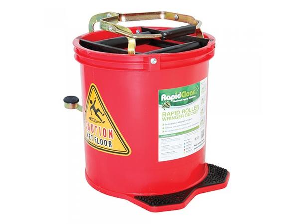 product image for Rapid clean wringer bucket 16L - Red