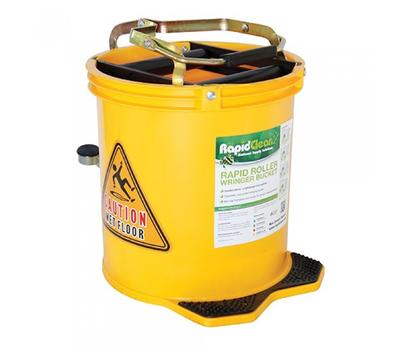 image of Rapid clean wringer bucket 16L - Yellow