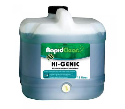 image of Rapid Clean Hi-genic toilet cleaner 15L