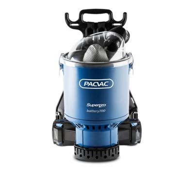 image of Pacvac Superpro battery 700 Backpack Vacuum Cleaner 