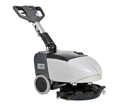 image of Nilfisk SC351 walk behind scrubber/dryer battery operated
