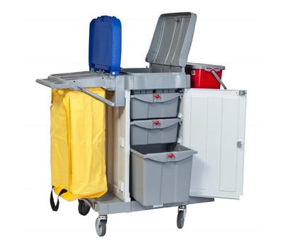 image of Alpha Janitorial Cart Trolley
