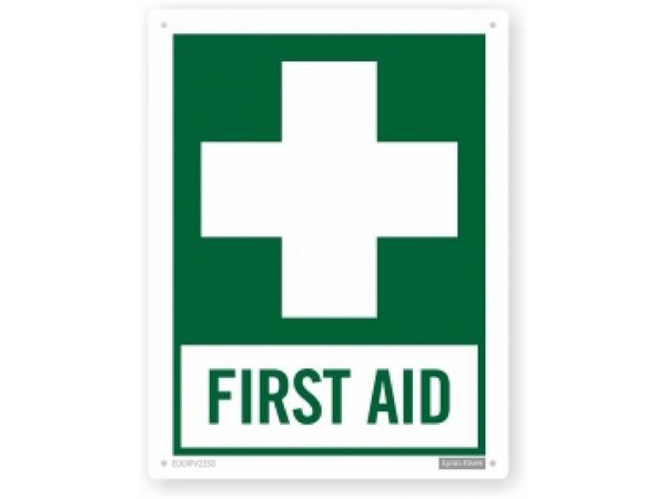 product image for First Aid sign