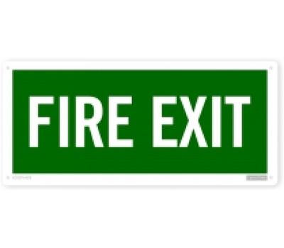 image of Fire Exit sign