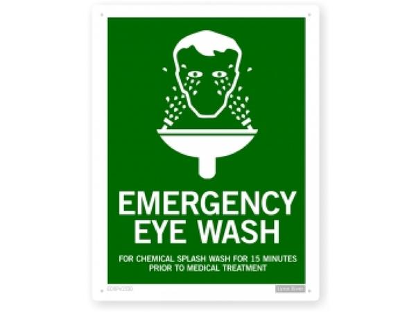 product image for Eye wash sign
