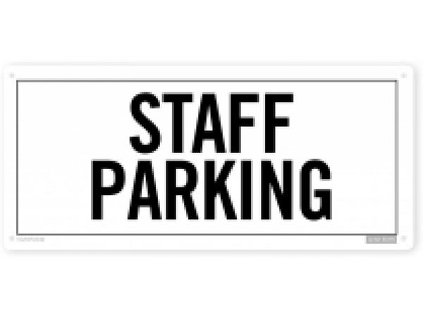 product image for Staff Parking sign 