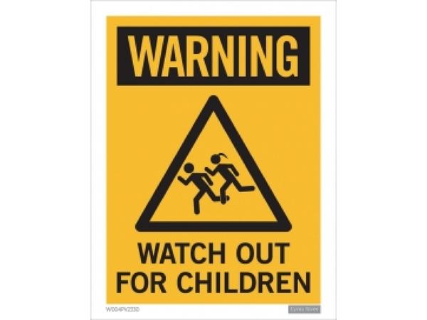 product image for Watch out for children sign