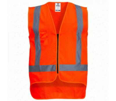 image of Wise - Orange Hi-Vis Day/Night Vest