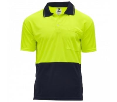 image of Wise Yellow Hi-Vis Polo