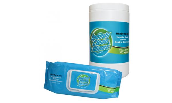 gallery image of Speedy clean wipes - hospital grade Anionic Neutral Detergent 80 wipes flatpak