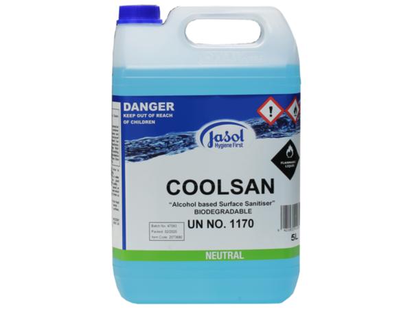 product image for Jasol Coolsan Hand/Surface Sanitiser 5L