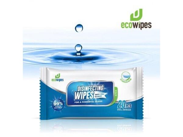 product image for Uniku Disinfectant Wipes 60pk