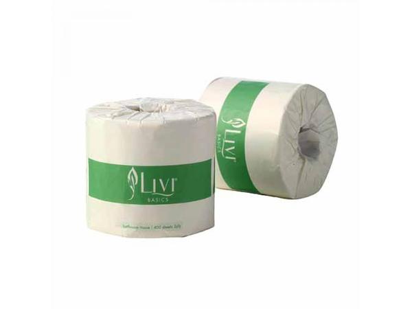 product image for Livi Basic 2PLY 400 Sheets Toilet Paper 48pk