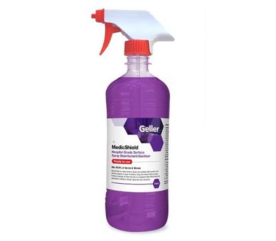 image of Geller Medicshield Hospital grade Surface Disinfectant Spray ready to use 750ml