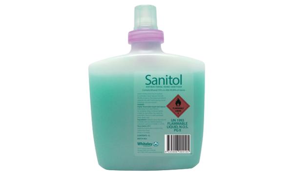 gallery image of Sanitol Hand sanitiser and dispenser deal