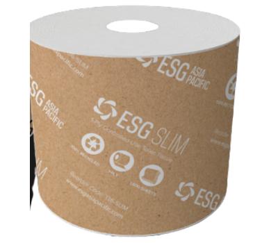 image of ESG Slim 1 Ply 100% Recycled Toilet Tissue 36 pack