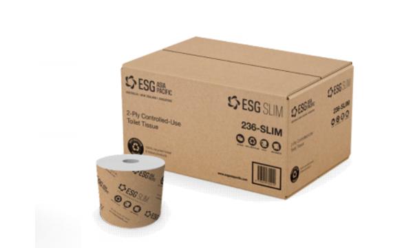 gallery image of ESG Slim 2 Ply 100% Recycled Toilet Tissue