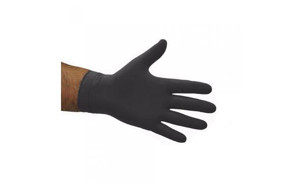 gallery image of Pomona Black Nitrile Gloves 100 pk powder free