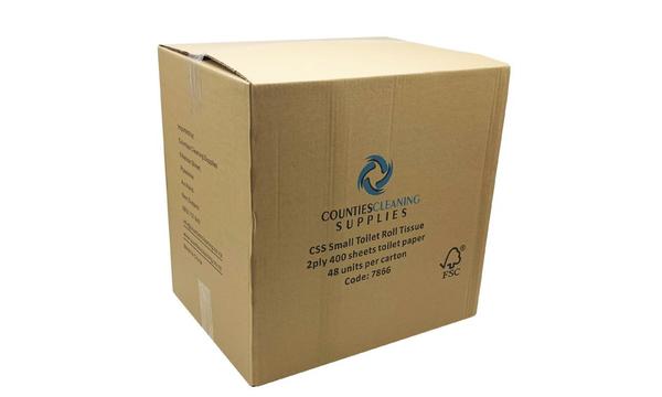 gallery image of CCS 2 PLY 400 Sheet Wrapped Toilet Rolls 48 pack