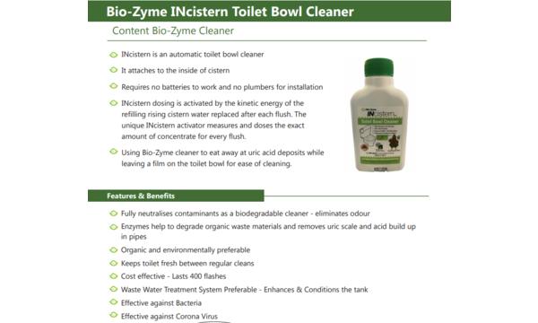 gallery image of BIO-ZYME INCISTERN TOILET BOWL CLEANER 400ml