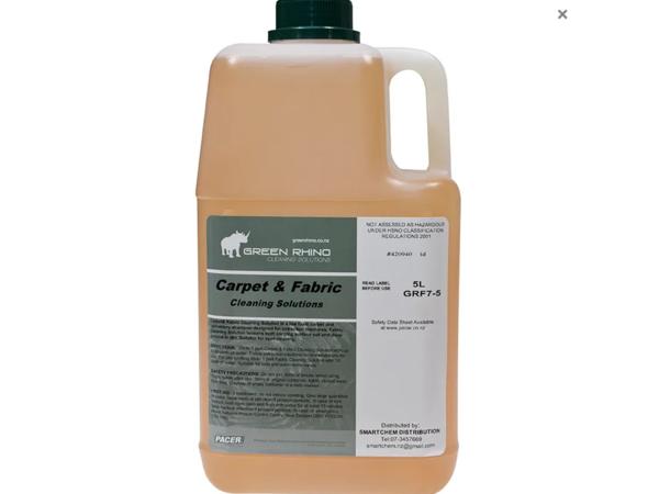 product image for GREEN RHINO CARPET & FABRIC DETERGENT 5L