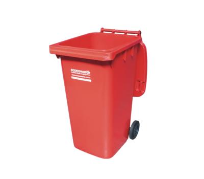 image of Wheelie Bin 240L Red