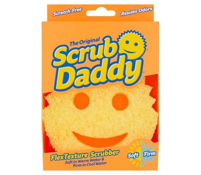 image of Scrub Daddy NON-SCRATCH CLEAN & SCOUR SPONGE YELLOW