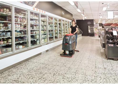 gallery image of Viper AS5160T Battery scrubber dryer walk behind
