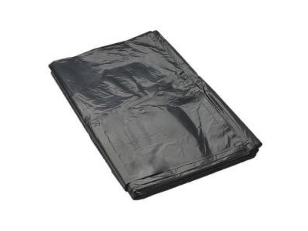 product image for Rubbish Bags 60L Black 30Mu 50 pack