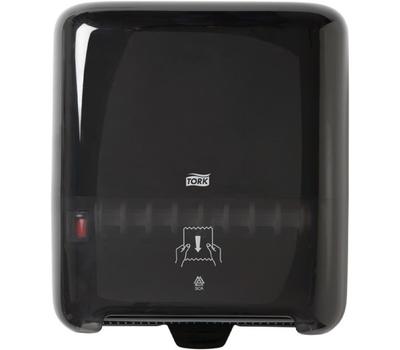image of Tork H1 Matic Hand Towel Roll Dispenser 551008 Black