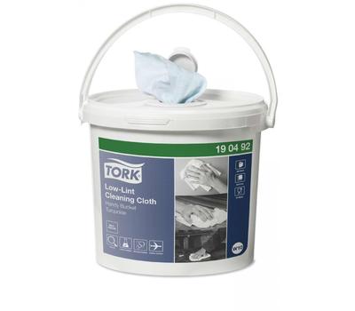 image of Tork Low Lint Cleaning Cloth Bucket 190492 W10