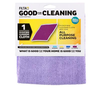 image of FILTA MICROFIBRE CLEANING CLOTH - ALL PURPOSE PURPLE