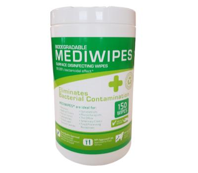 image of MEDIWIPES Biodegradable Disinfecting Surface Wipes