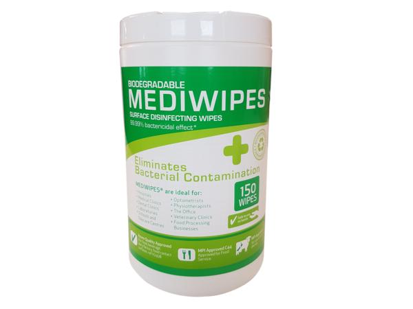 product image for MEDIWIPES Biodegradable Disinfecting Surface Wipes