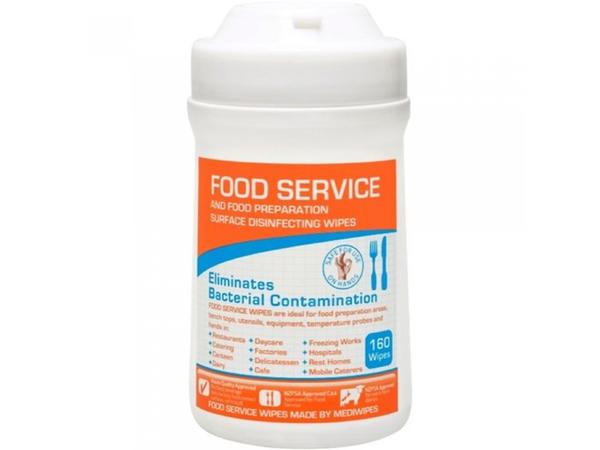 product image for Foodservice Wipes Antibacterial Surface Wipes, 70% Alcohol