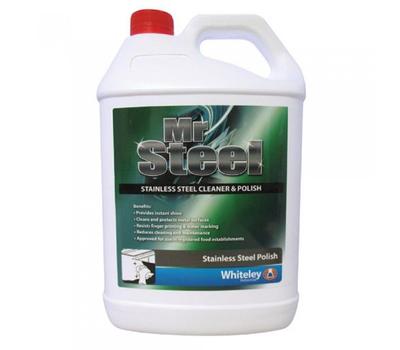 image of Whiteley Mr Steel Stainless cleaner & Polish 5L