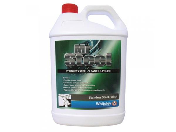 product image for Whiteley Mr Steel Stainless cleaner & Polish 5L