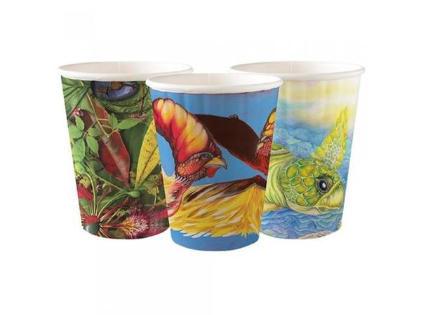 product image for BioPak Art Series Double Wall Coffee Cups 
